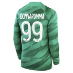 Günstige Fußballtrikots Paris Saint-Germain 2023-24 Donnarumma 99 Torwart Heimtrikot Langarm
